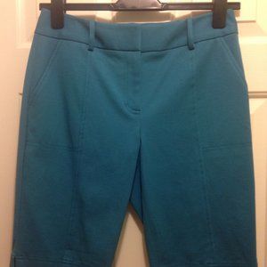 NWT Tanner Doncaster Teal Blue Shorts size 4